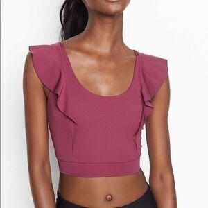 Victoria Secret Ruffle Crop Top